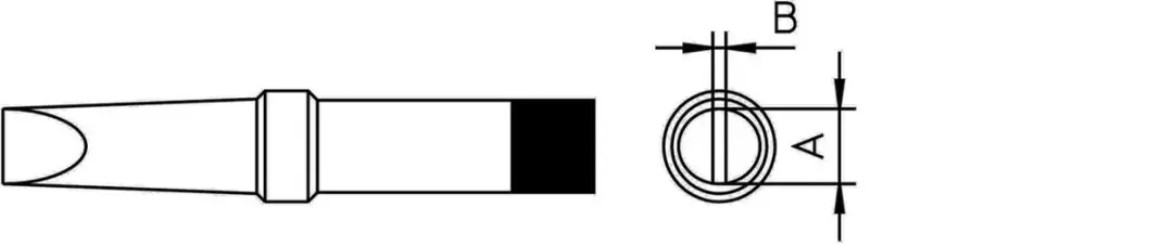 Weller PT-A8 Pt Soldeerpunt 0.7mm - 4PTA8-1