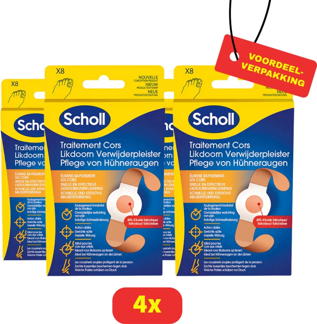 Scholl Likdoorn Verwijderpleisters