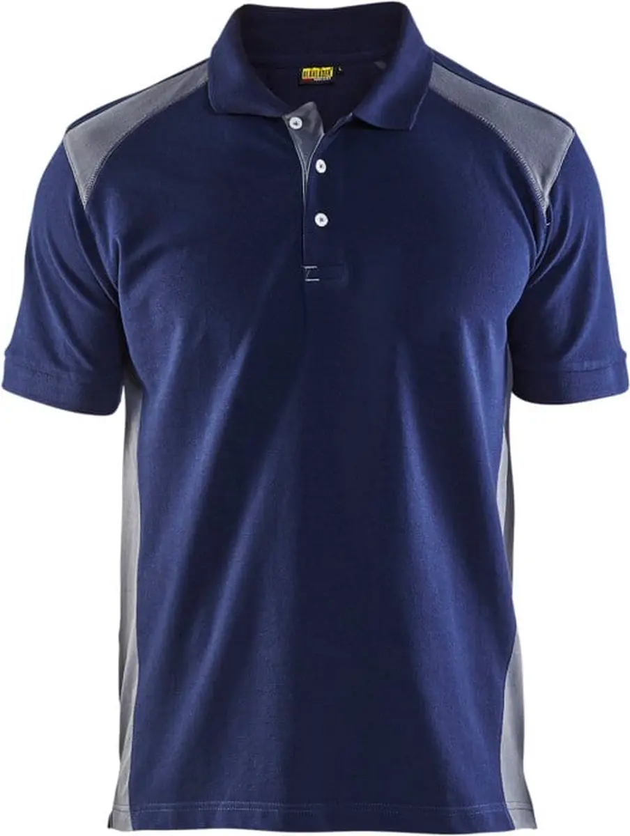 Blåkläder Poloshirt Piqué 3324-1050 - Rood/Zwart - XXXL