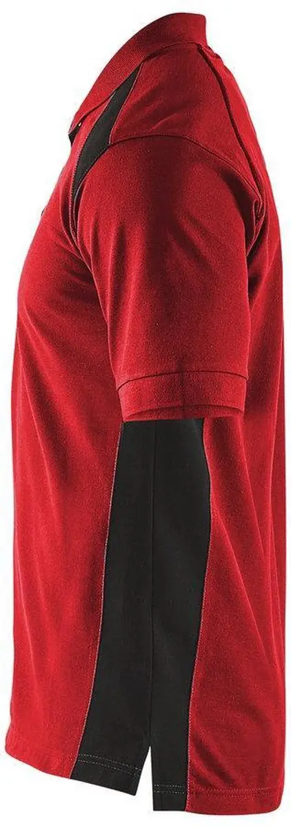 Blåkläder Poloshirt Piqué 3324-1050 - Rood/Zwart - XXXL