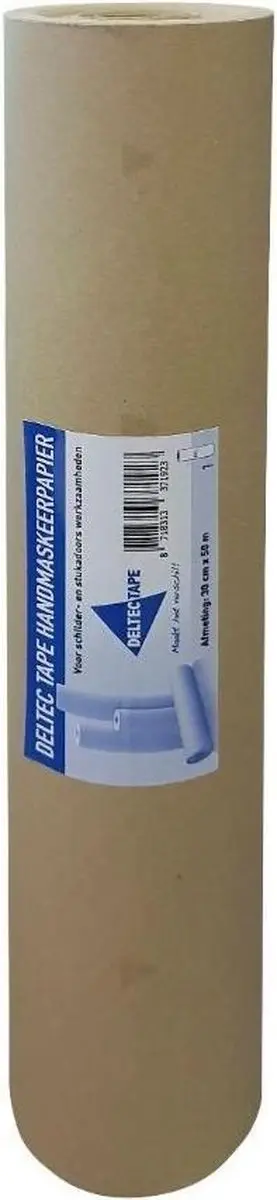 Deltec Maskeerpapier 30cm x 50m 50g/m²