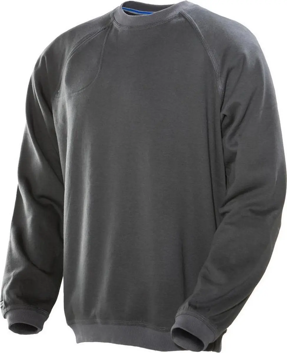 Jobman 5122 Roundneck Sweatshirt 65512293 - Donkergrijs 3XL