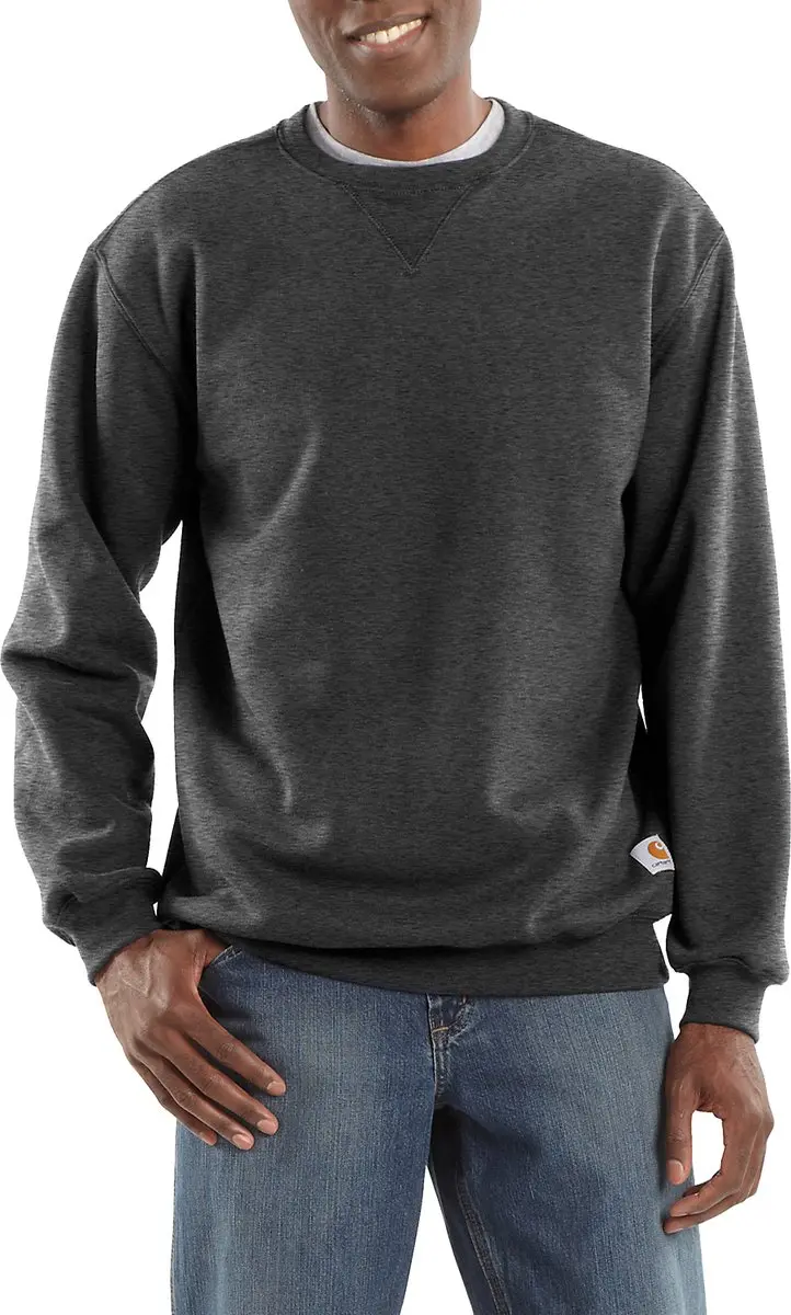 Carhartt K124 Midweight Crewneck Sweatshirt M - Carbon Heather