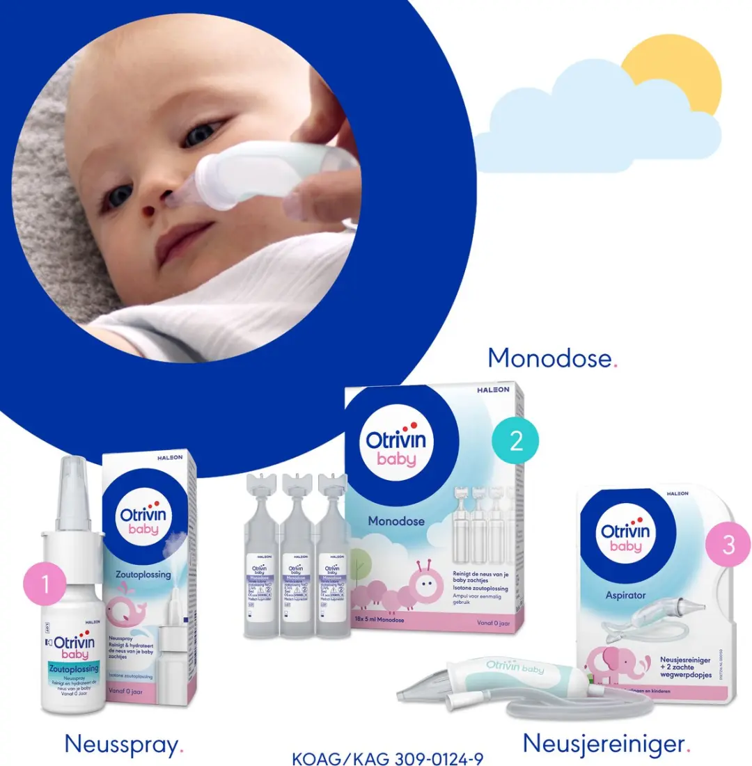 Otrivin Baby Zoutoplossing Neusspray 15ml