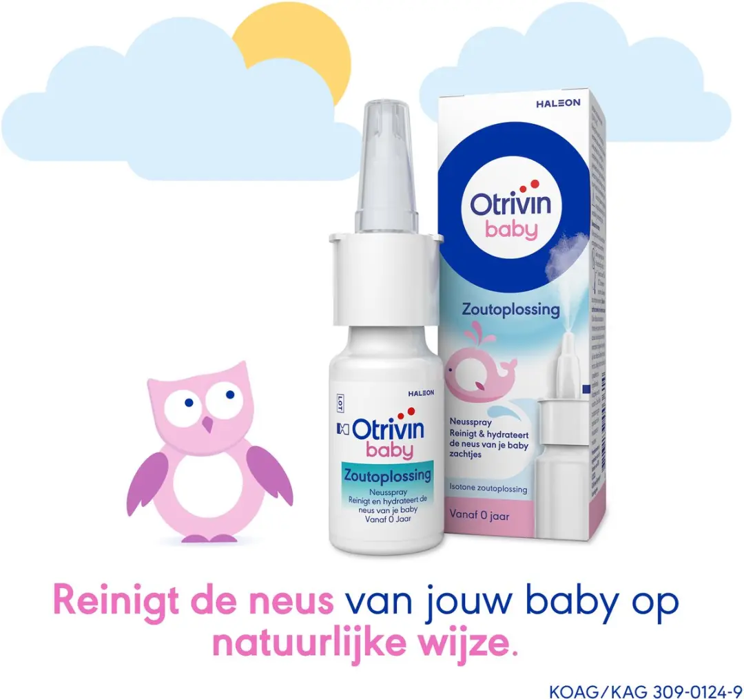 Otrivin Baby Zoutoplossing Neusspray 15ml