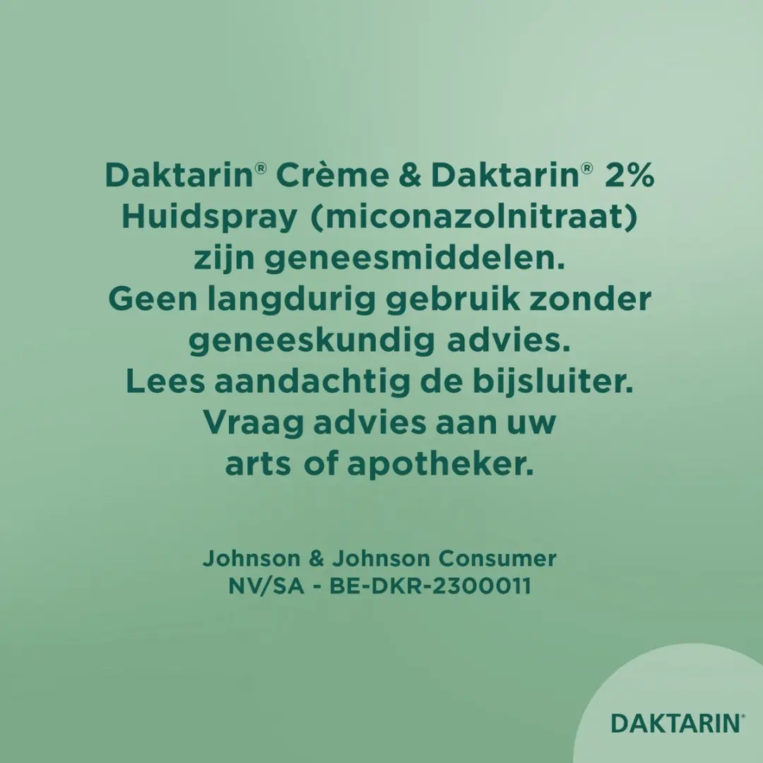 Daktarin Crème Voetschimmel 30ml