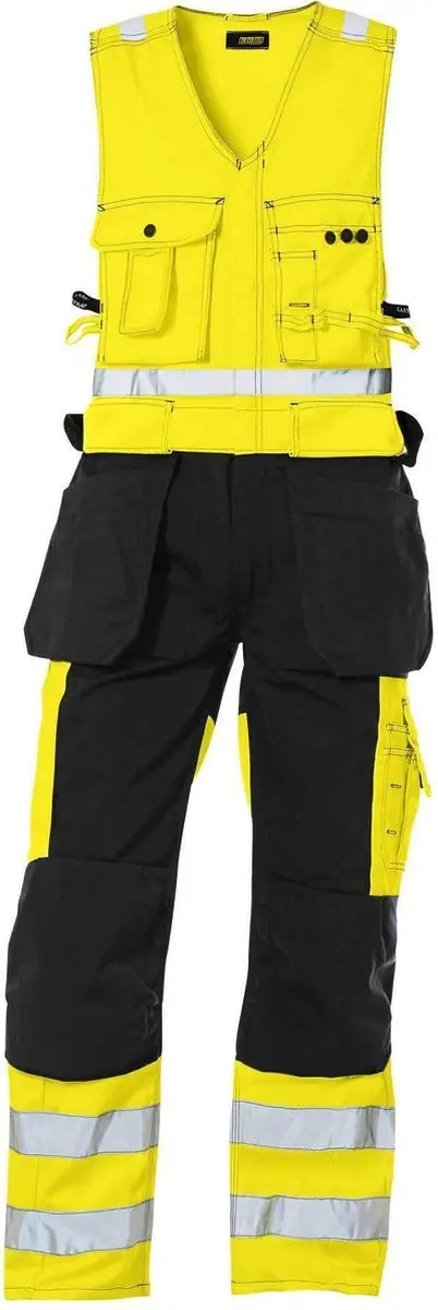 Blåkläder Amerikaanse Overall High Vis 2653-1804 - 52 - Geel/Zwart