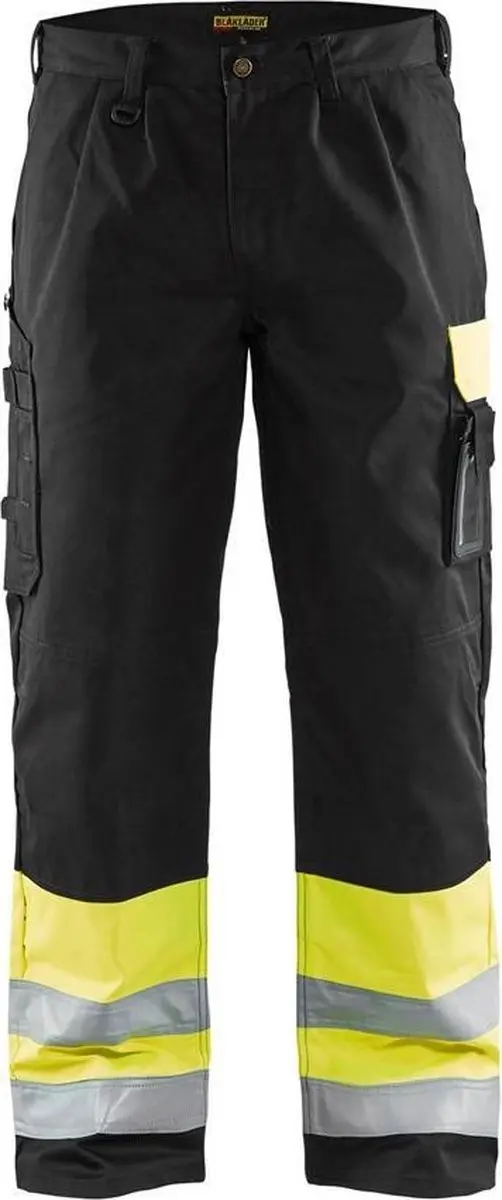 Blåkläder Werkbroek 1584-1860 High Vis Geel/Zwart