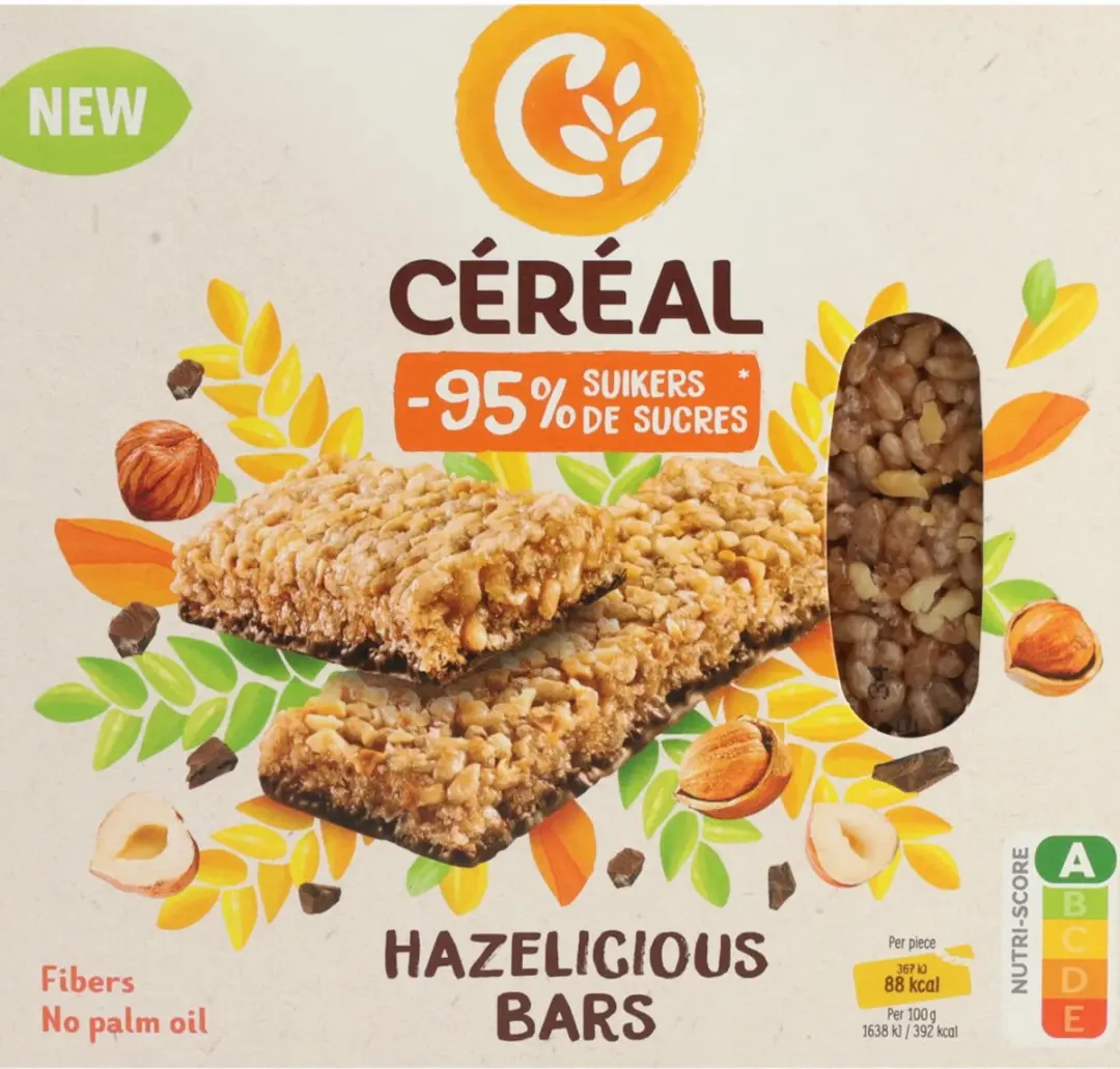 Cereal Hazelicious Bars