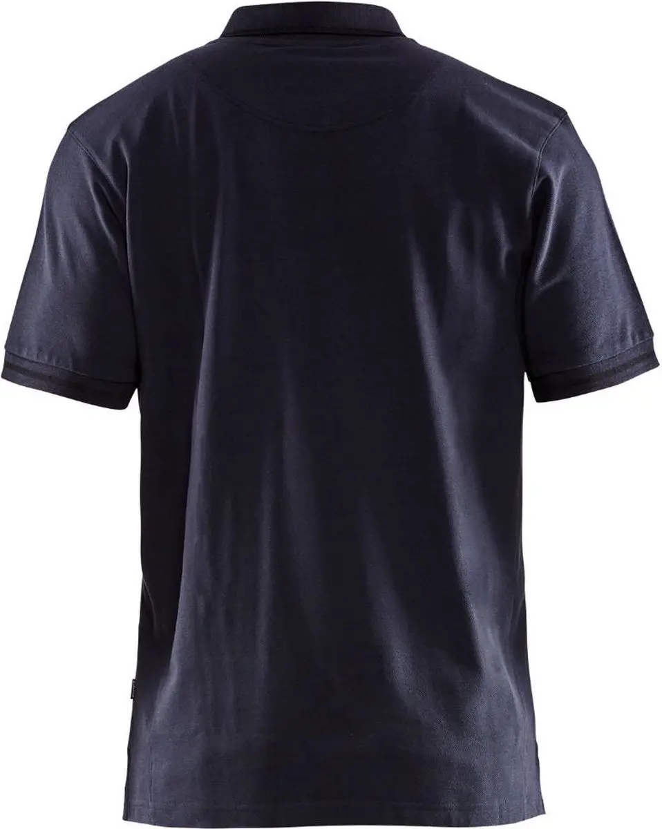 Blåkläder Poloshirt 3389-1050 4XL - Donker marineblauw/Zwart