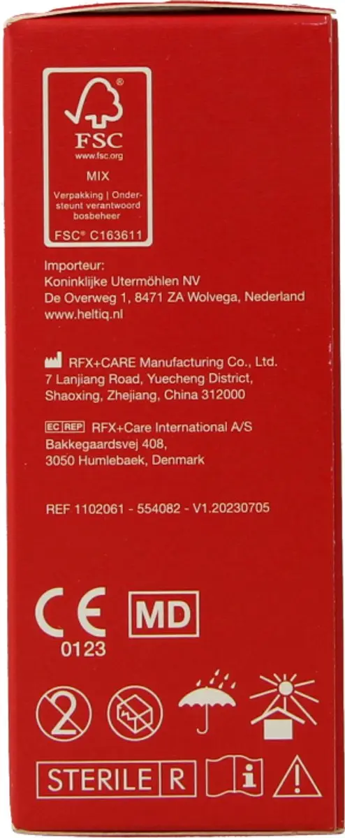 HeltiQ Wondreinigingsdoekjes - 10 Stuks
