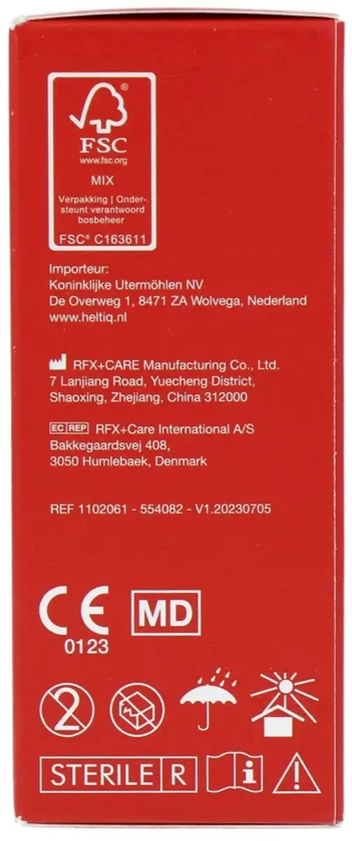HeltiQ Wondreinigingsdoekjes - 10 Stuks