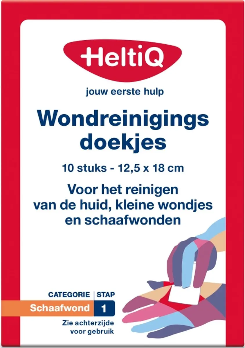 HeltiQ Wondreinigingsdoekjes