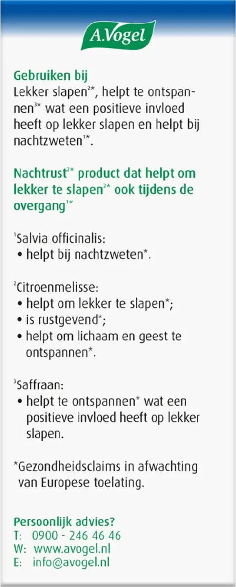 A.Vogel Famosan Slaap 60 tabletten - Voordeelverpakking