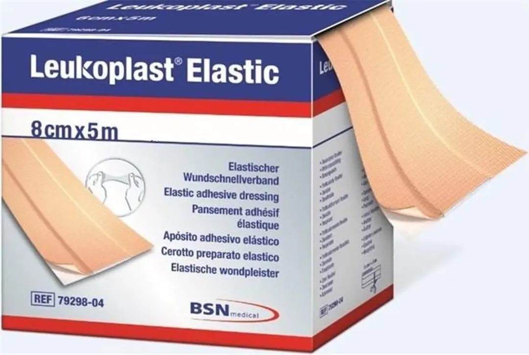 Leukoplast Elastic Wondpleister 5m x 8cm