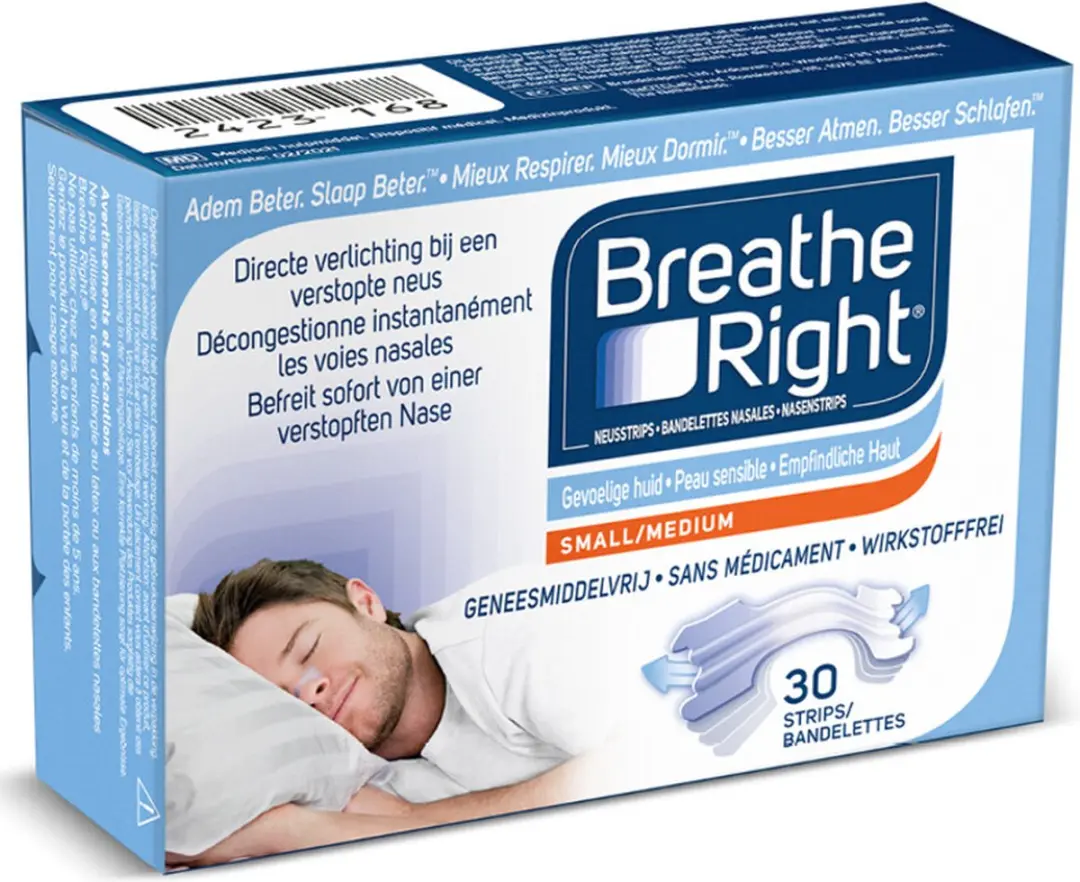 Breathe Right Neusstrips Gevoelige Huid