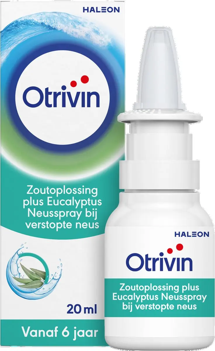 Otrivin Zoutoplossing Plus Eucalyptus Neusspray 20ml