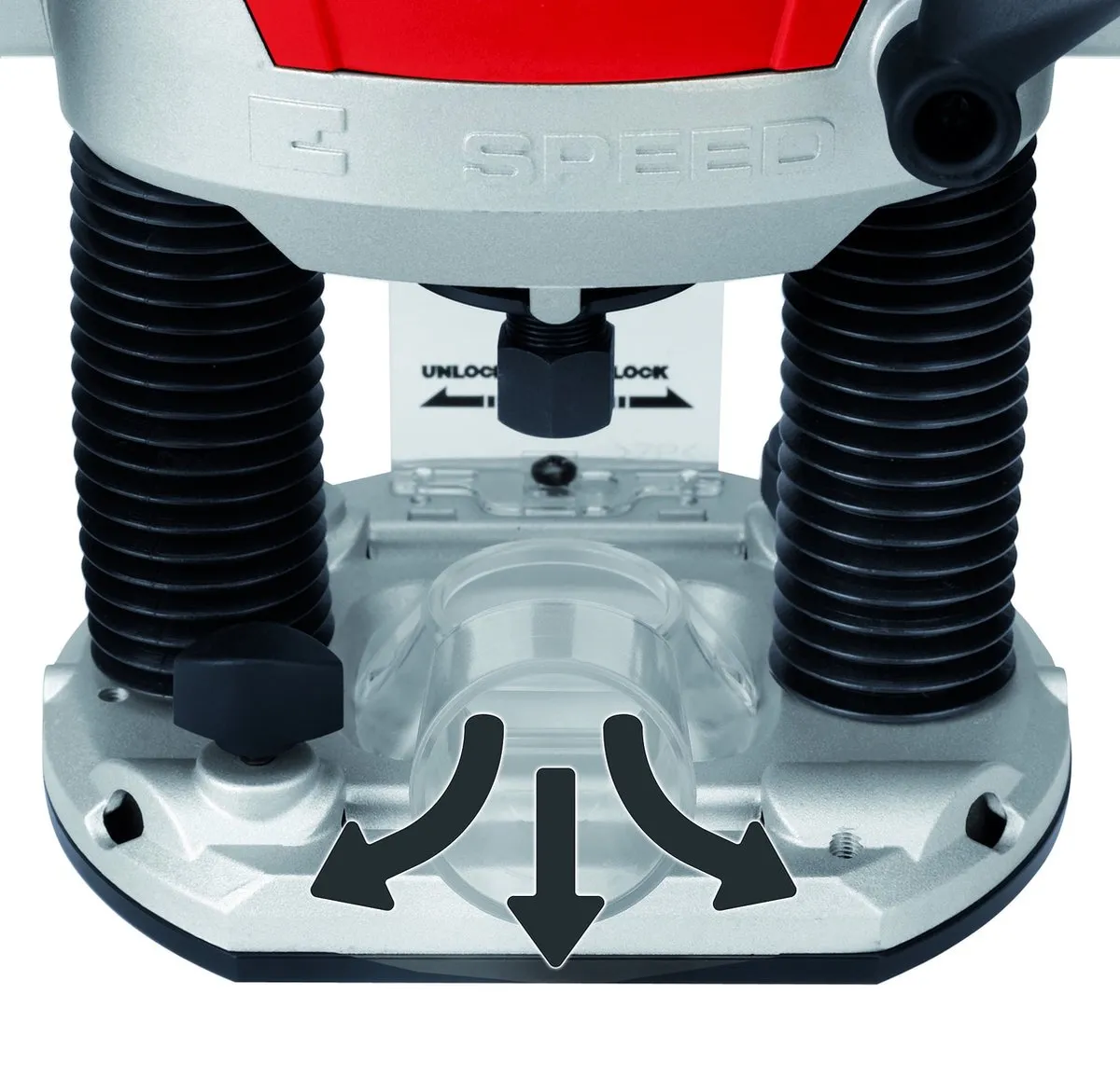 Einhell TE-RO 1255 E Elektrische Bovenfrees 1200W - Rood