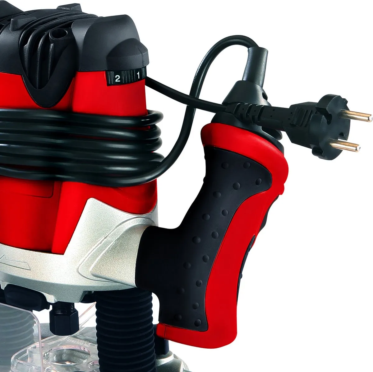 Einhell TE-RO 1255 E Elektrische Bovenfrees 1200W - Rood - afbeelding 6 van 6