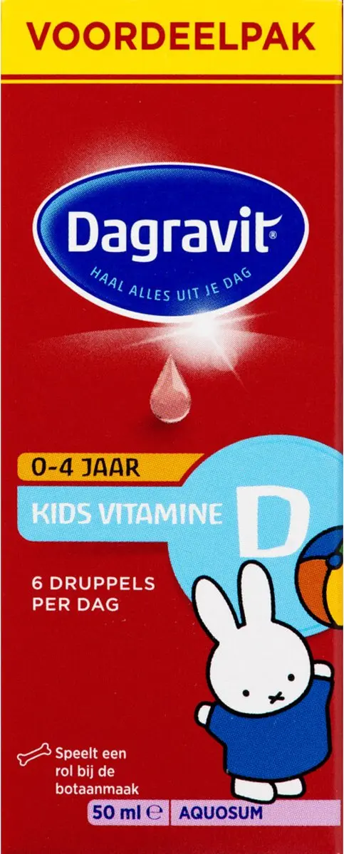 Dagravit Vitamine D Aquosum Kids Druppels - 200ml
