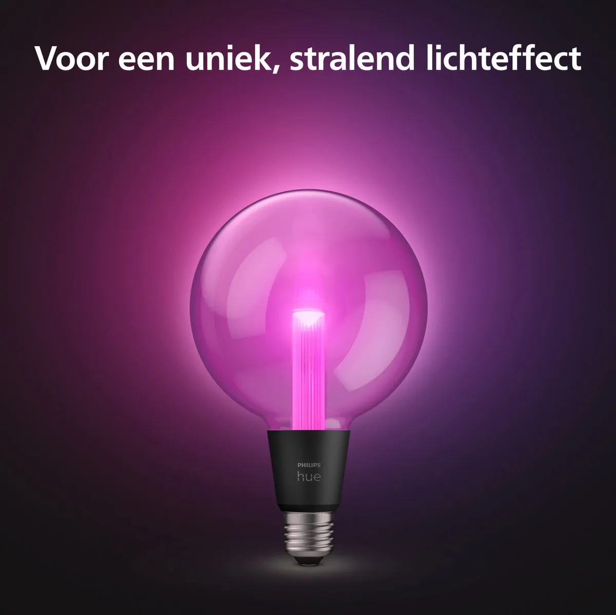 Philips Hue Lightguide Globelamp G125 E27 - Mat - RGB 2000K