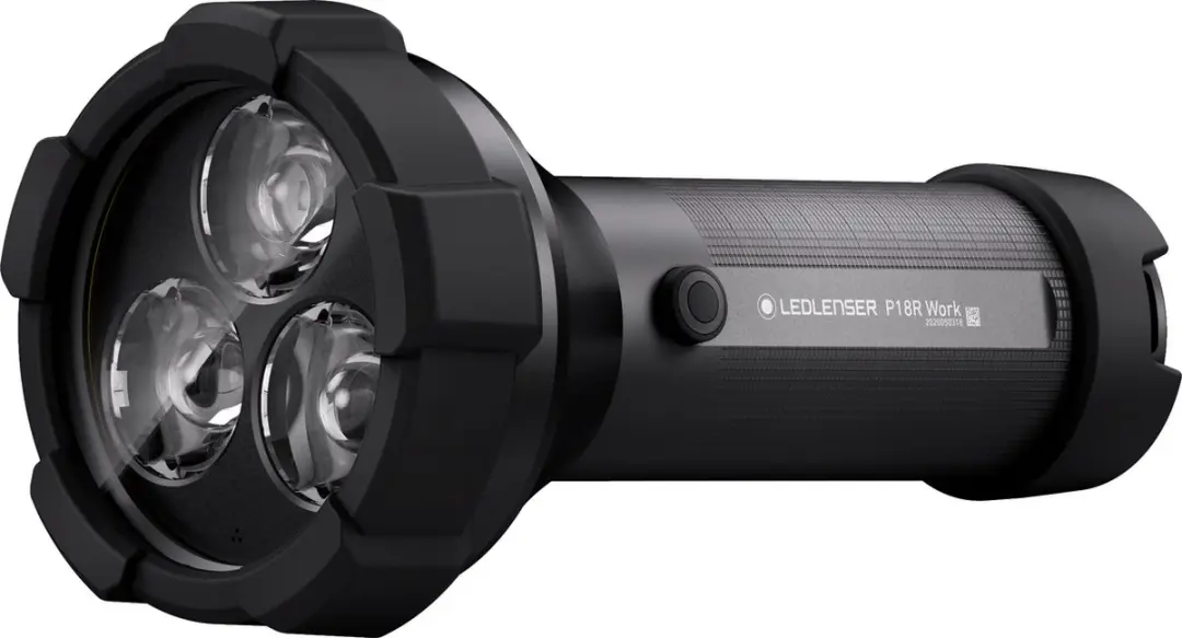 Ledlenser P18R WORK Zaklamp - 4500 Lumen - Zwart