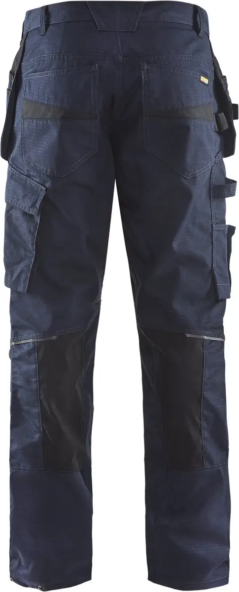 Blåkläder Service Werkbroek 1496-1330 D100 - Stretch - Donker marineblauw/Zwart