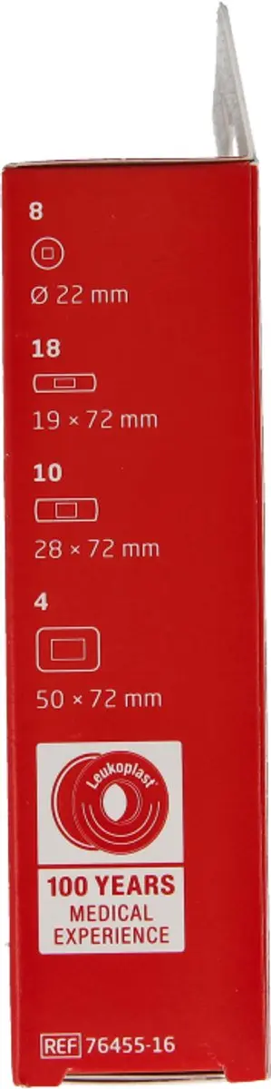 Leukoplast Pleister Elastiek Beige - 40 Stuks