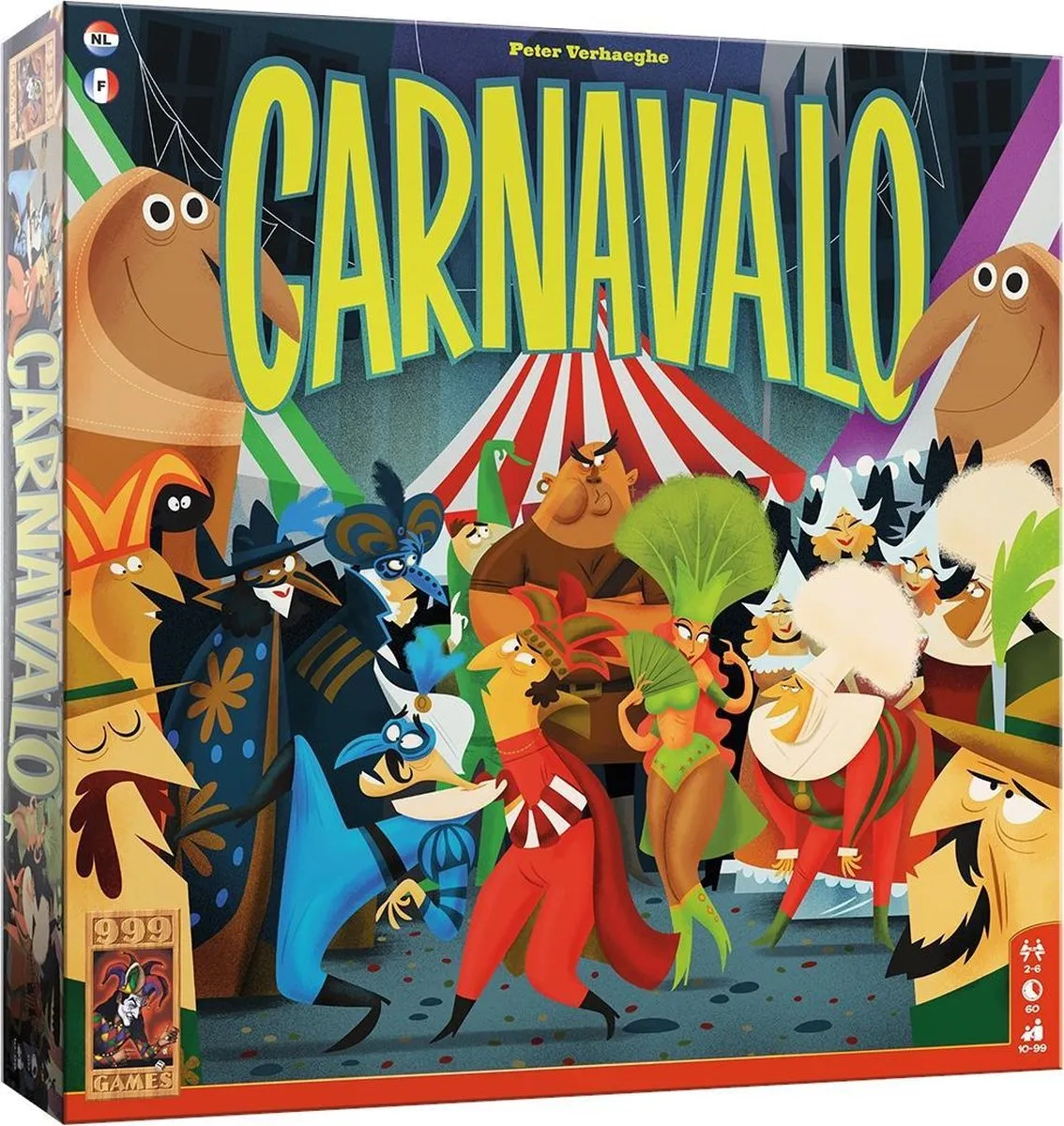 999 Games Carnavalo Bordspel 999-CRN01