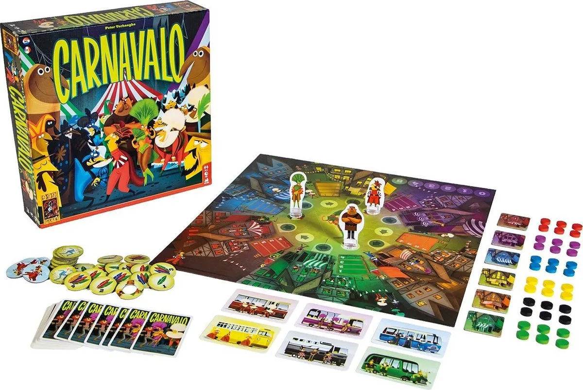 999 Games Carnavalo Bordspel 999-CRN01 - 2-6 Spelers