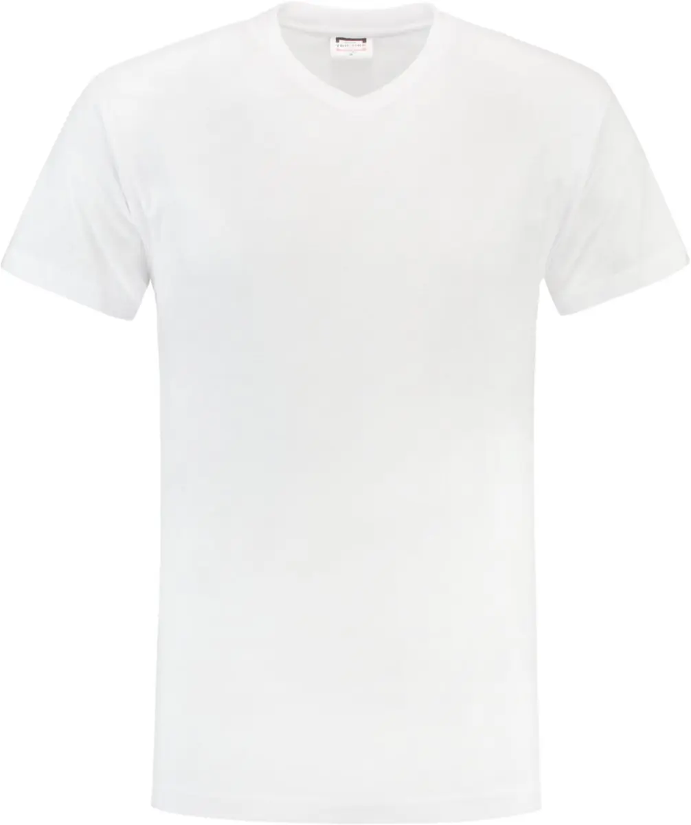 Tricorp T-shirt V-hals 101007 - Wit - 3XL