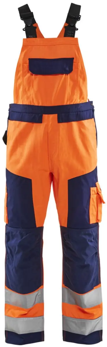Blåkläder Bretelbroek High Vis 2660-1811