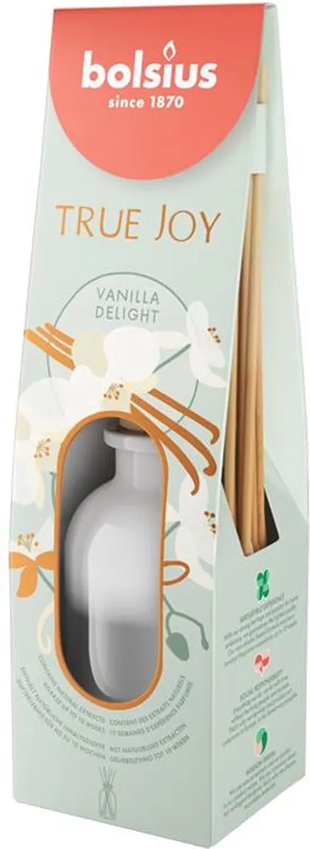 Bolsius Geurverspreider True Joy Vanilla Delight 80ml