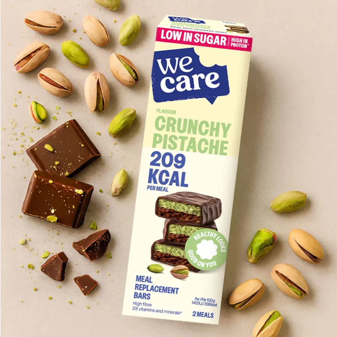 weCare Bars Crunchy Pistache 124g