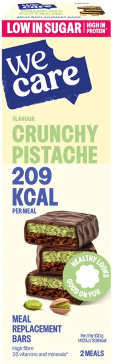 weCare Bars Crunchy Pistache 124g