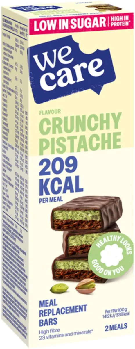 weCare Bars Crunchy Pistache 124g