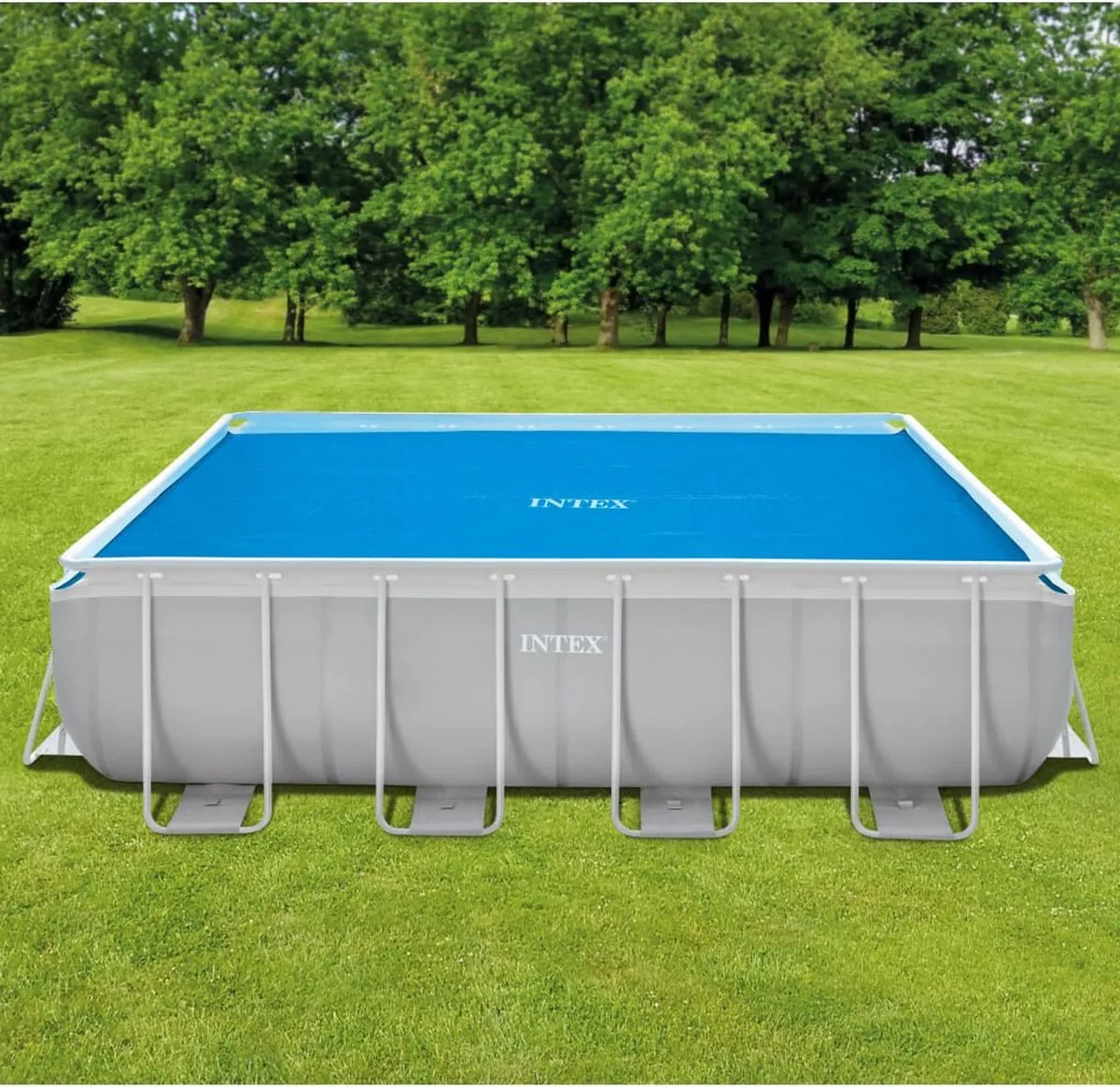 Intex Solarzeil 488x244cm - Blauw