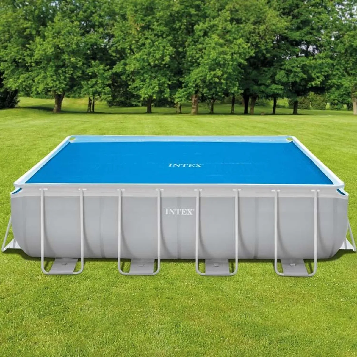Intex Solarzeil 488x244cm - Blauw - afbeelding 6 van 6