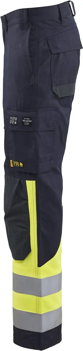 Blåkläder Multinorm Werkbroek Inherent 1488-1512 - 92 - Marine/High Vis Geel