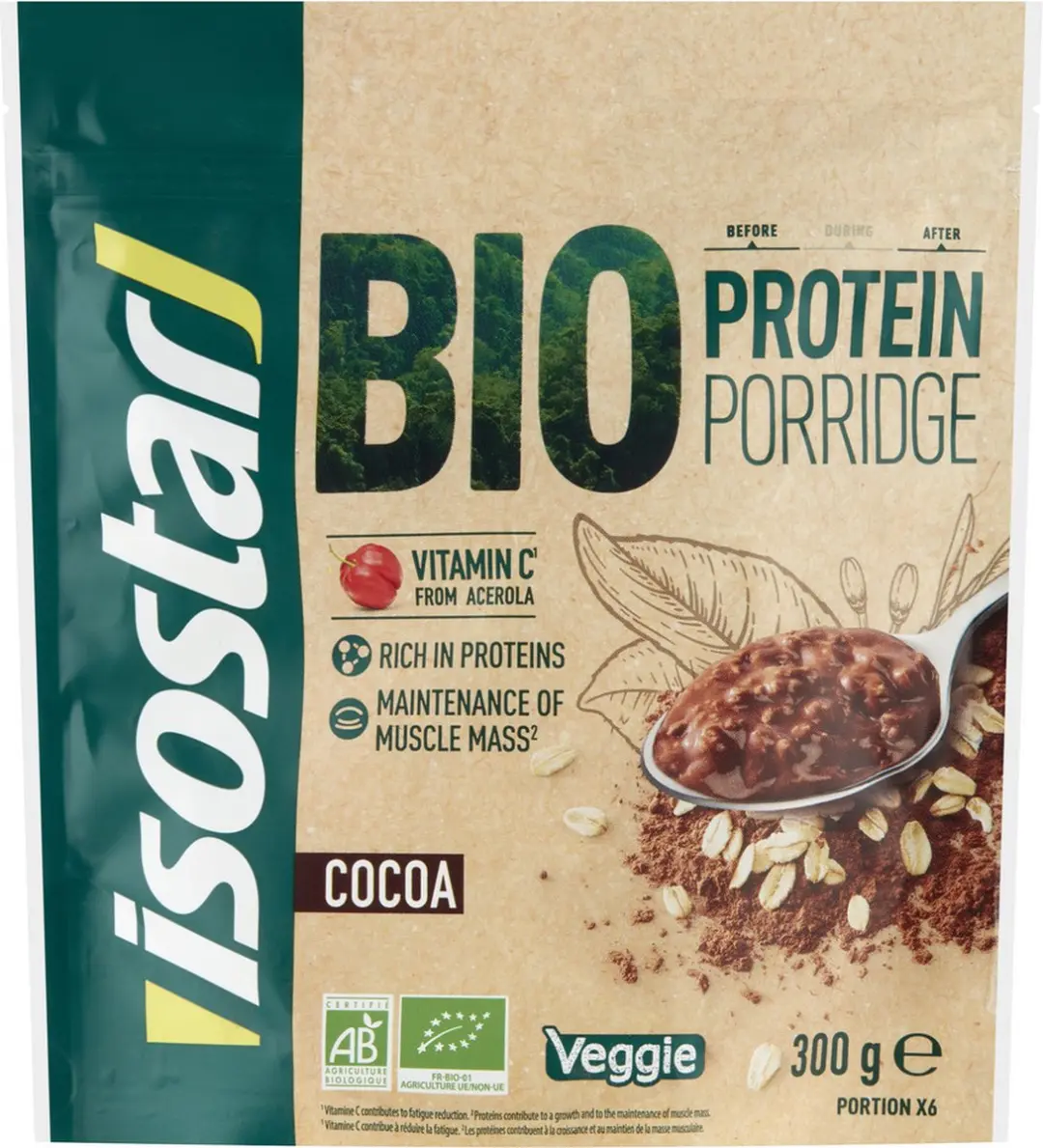 Isostar Bio Protein Porridge Cacao 300g