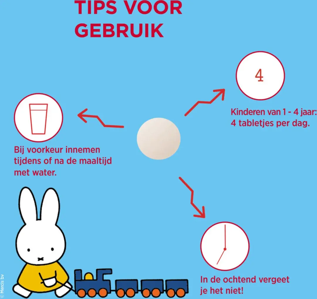 Dagravit Kids Vitamine D 600 tabletten - 3x200