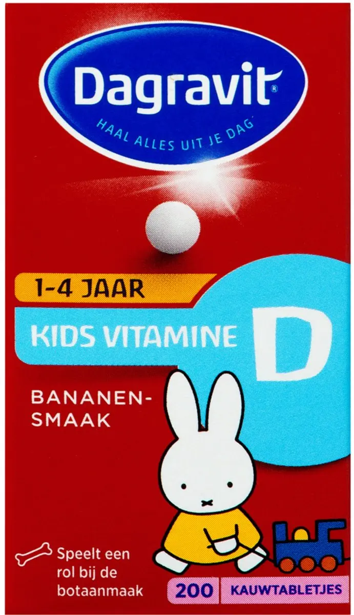 Dagravit Kids Vitamine D 600 tabletten