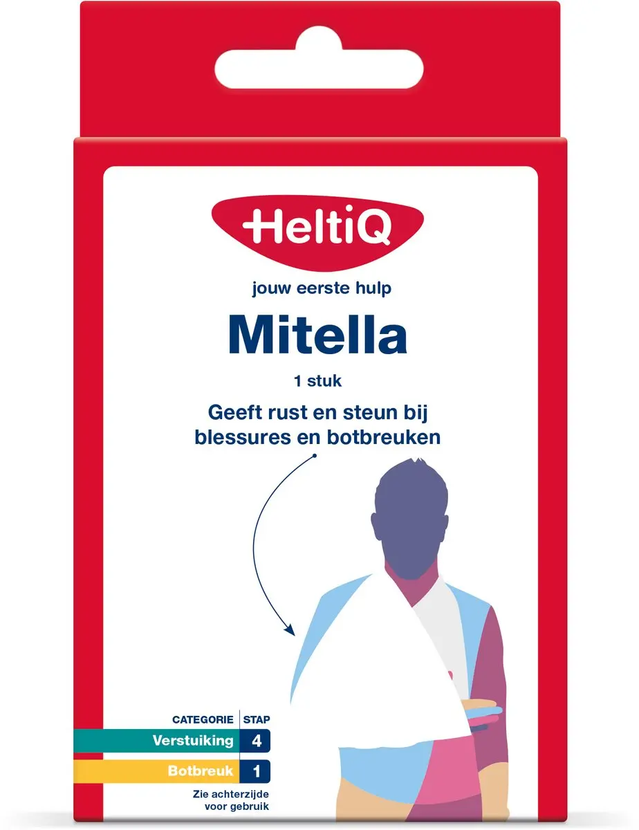 Heltiq Driekante Doek Dispos - Wit