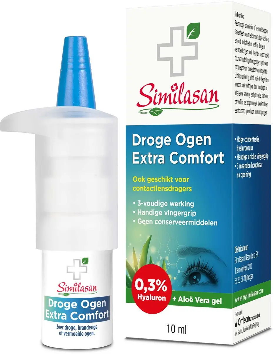 Similasan Droge Ogen Extra Comfort Oogdruppels 10ml