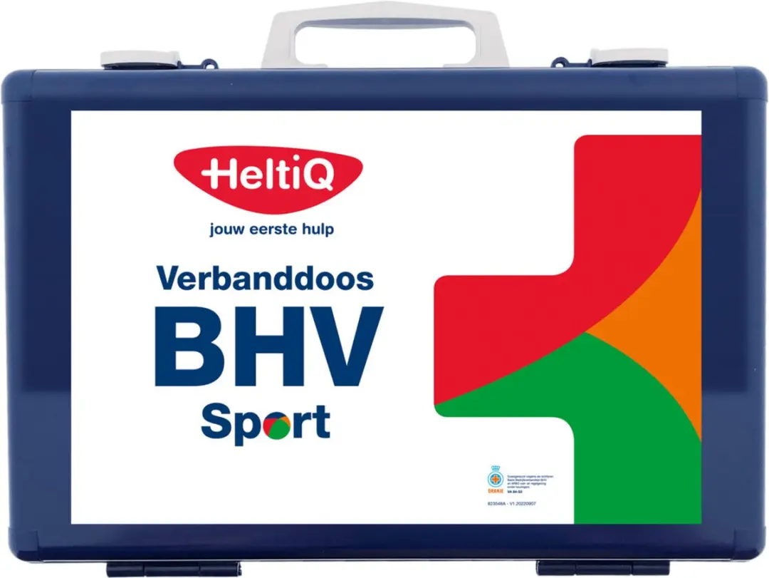 HeltiQ BHV Modulaire Verbanddoos Sport - Blauw