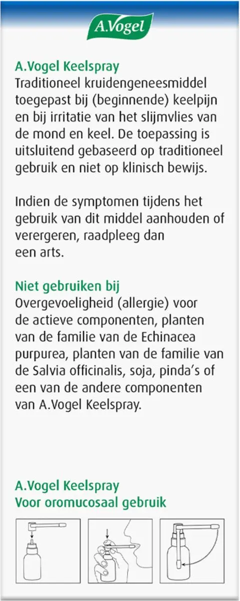 A.Vogel Keelspray 2x30ml