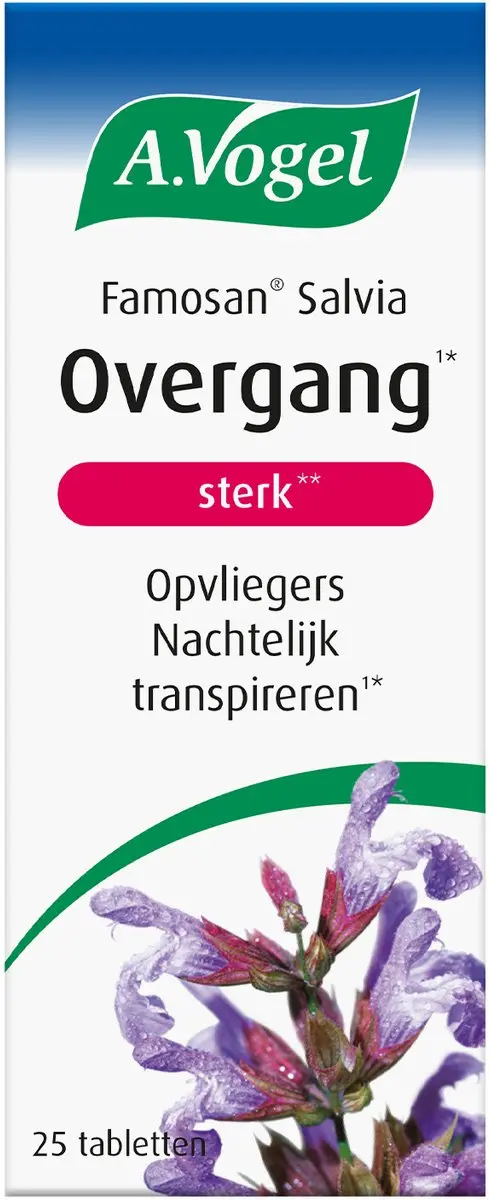 A.Vogel Famosan Overgang Salvia Sterk Tabletten