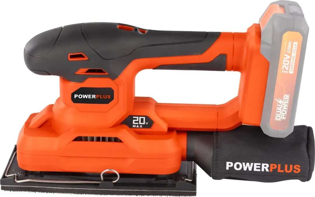 Powerplus POWDP50300 Vlakschuurmachine 24000min-1 - 187x90mm