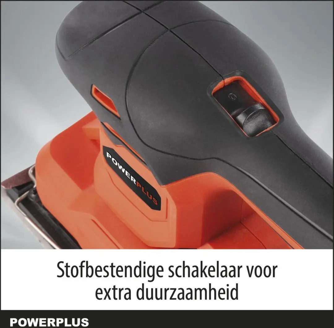 Powerplus POWDP50300 Vlakschuurmachine 24000min-1 - 187x90mm - afbeelding 6 van 6