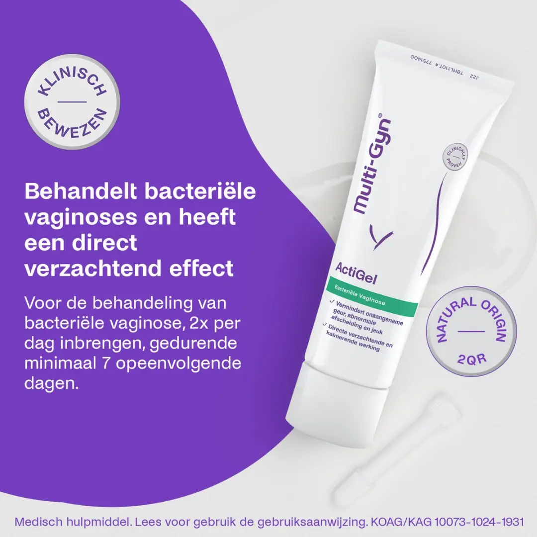 Multi-Gyn Actigel 50ml - Vaginale Gel met Applicator